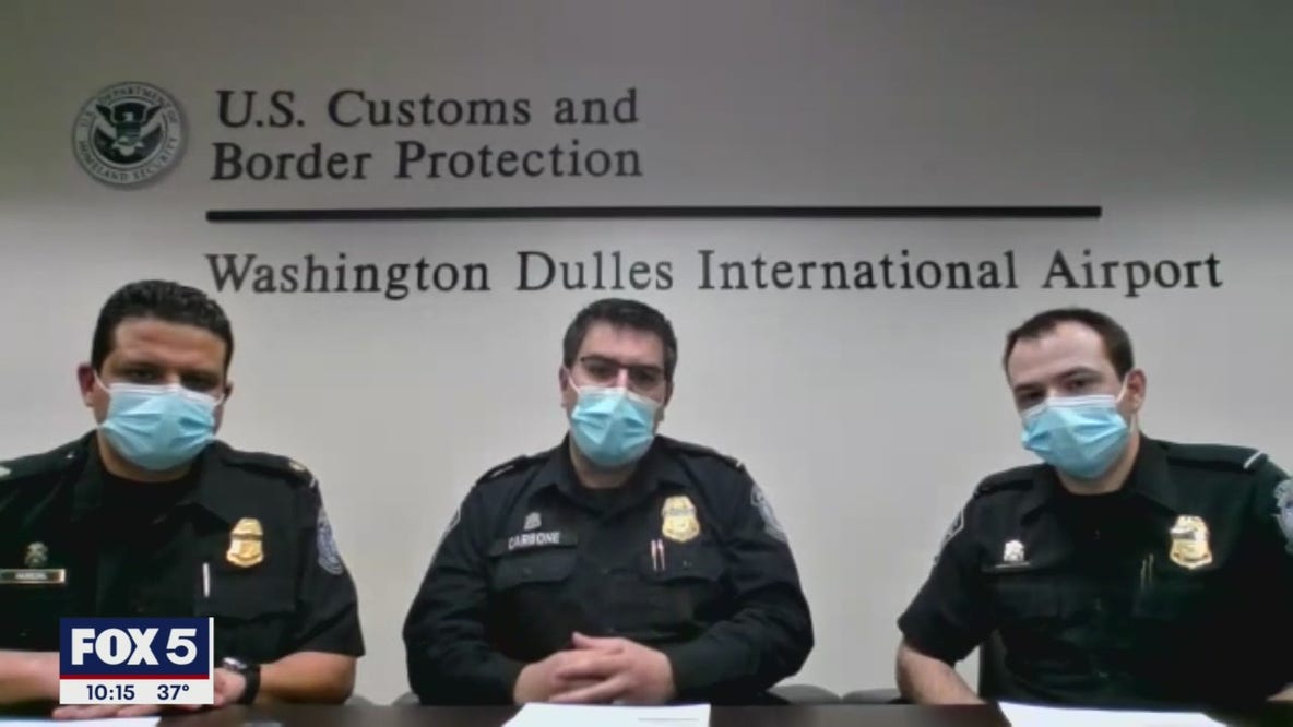 EMTs with Custom Boarder Patrol help save a life at Dulles