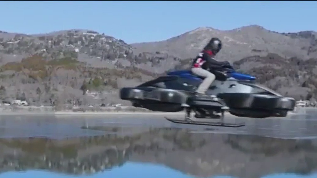 World's first 'Flying Bike' hits the market for $500K