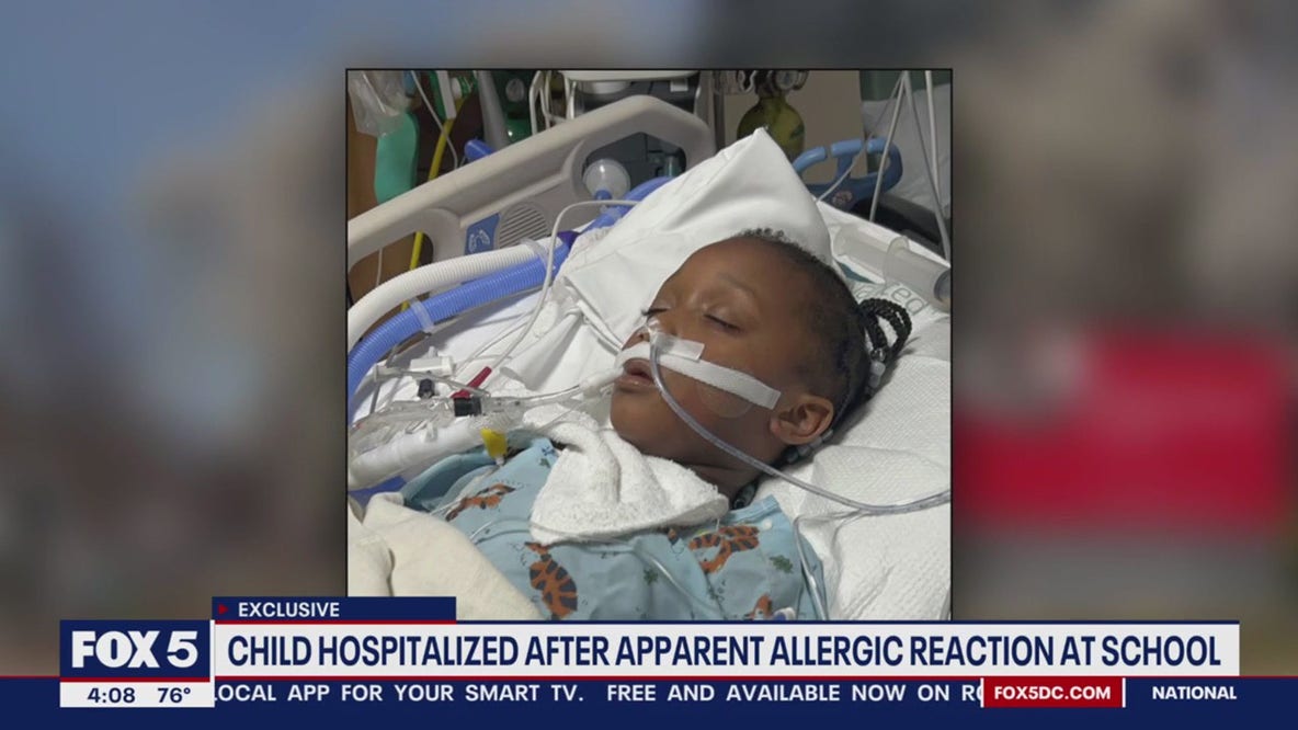 6-year-old DC girl hospitalized after apparent allergic reaction to dairy at school