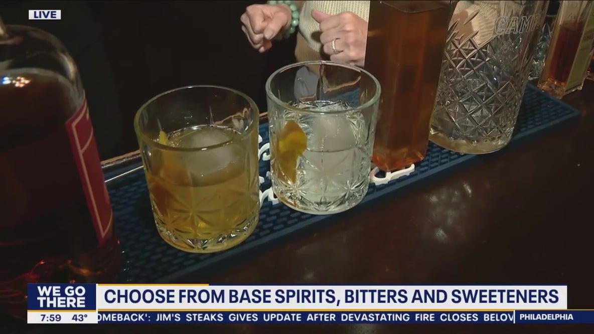 Build your own old-fashioned at this Old City bistro