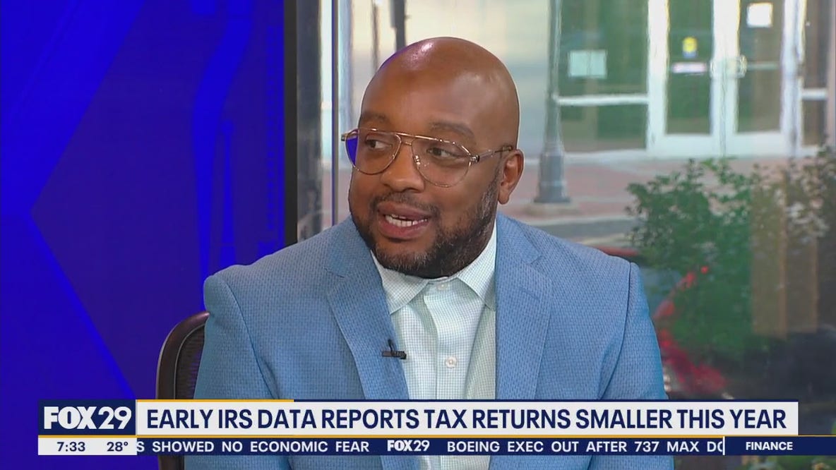 Early IRS data reports tax returns will be smaller this year