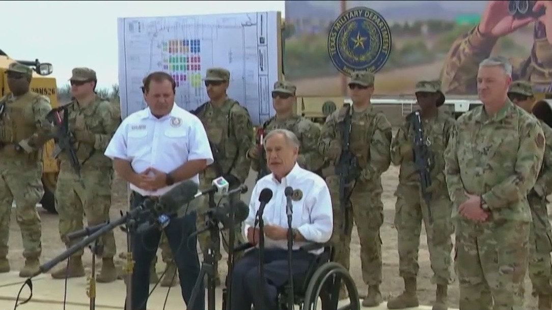 Texas to build National Guard camp near border