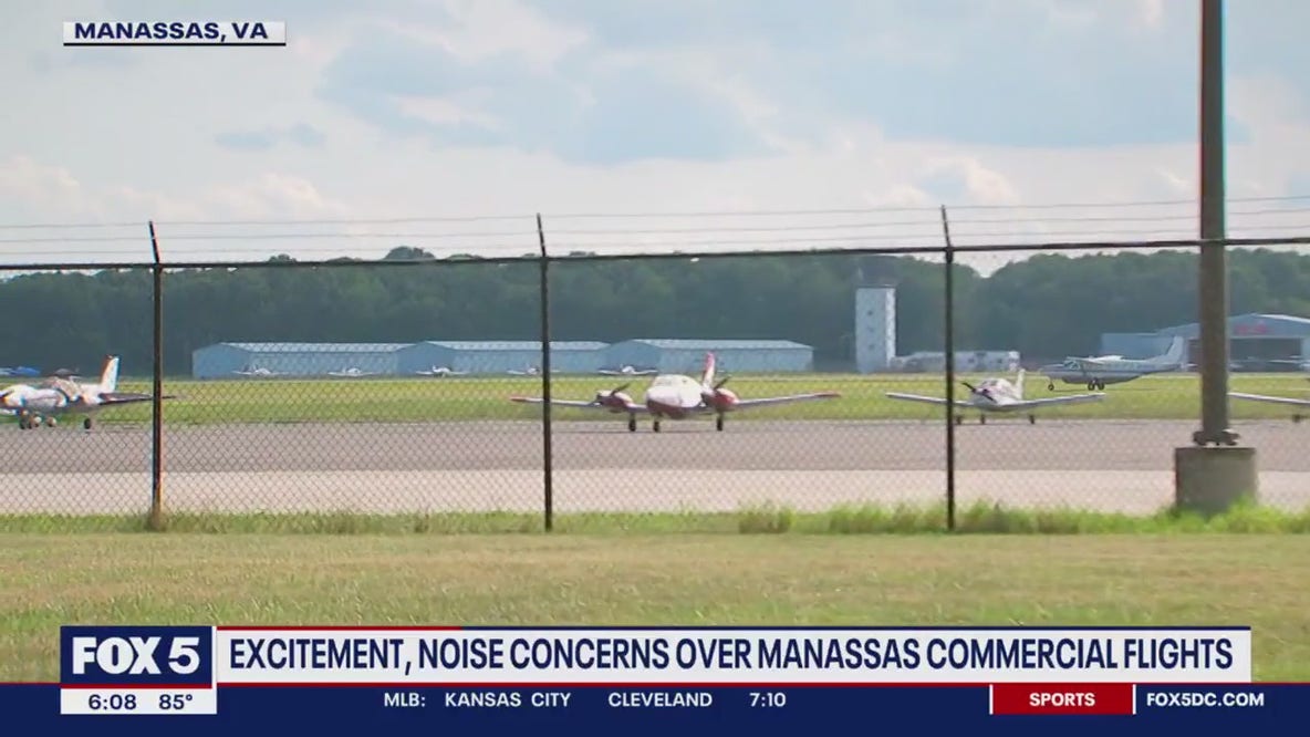 Meeting underway to discuss possibility of commercial flights at Manassas Regional Airport