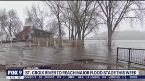 St. Croix River to reach major flood stage this week