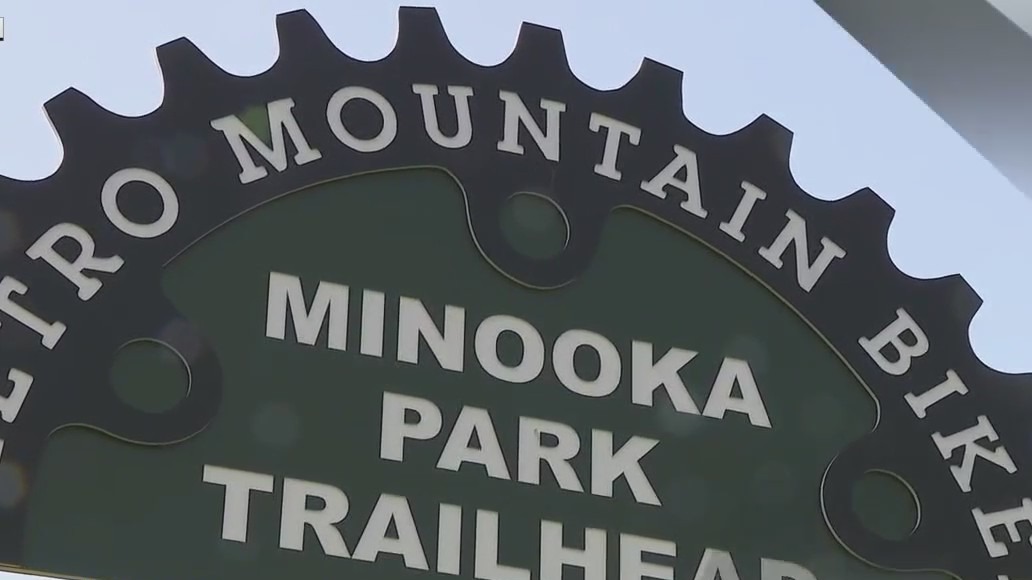 Mountain biking at Minooka Park