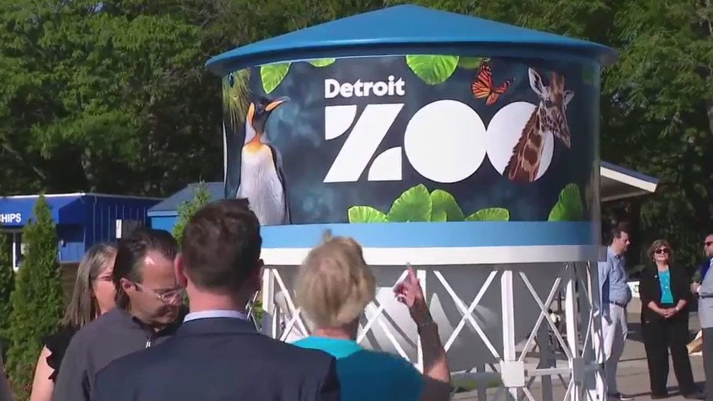 Detroit Zoo water tower design revealed