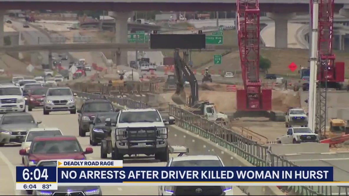 Hurst fatal road rage shooting suspect still at large