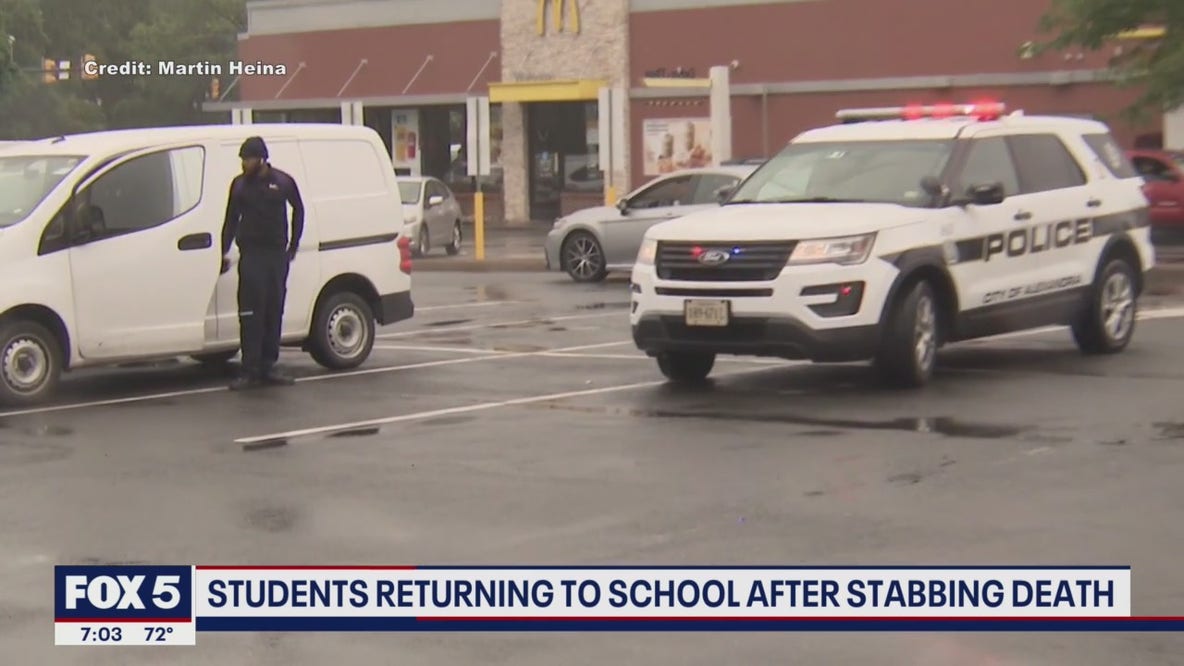 Alexandria City High School students return to virtual learning following senior stabbing death