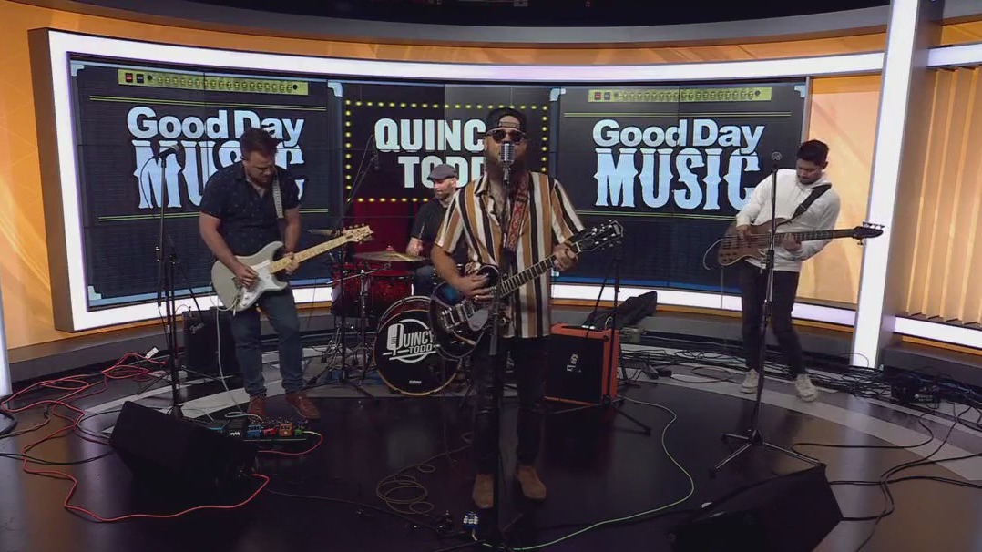 Quincy Todd performs on Good Day Austin