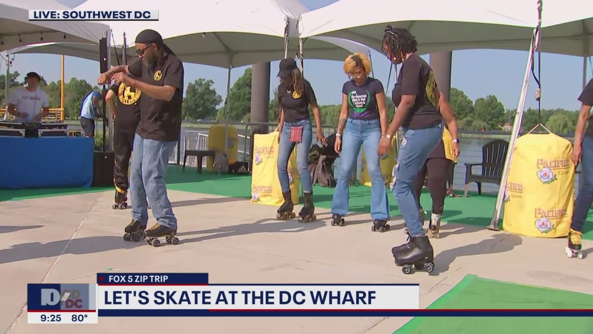 FOX 5 Zip Trip The Wharf: Let's Skate DC