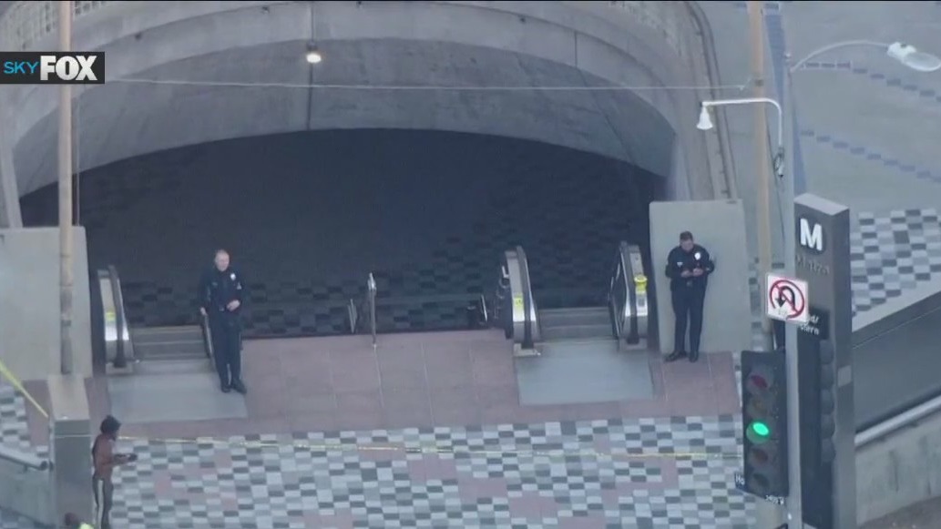 2 people stabbed at separate LA Metro stations hours apart