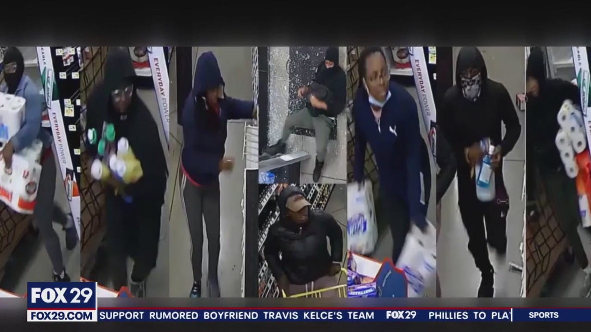 Philly police release more surveillance of looting