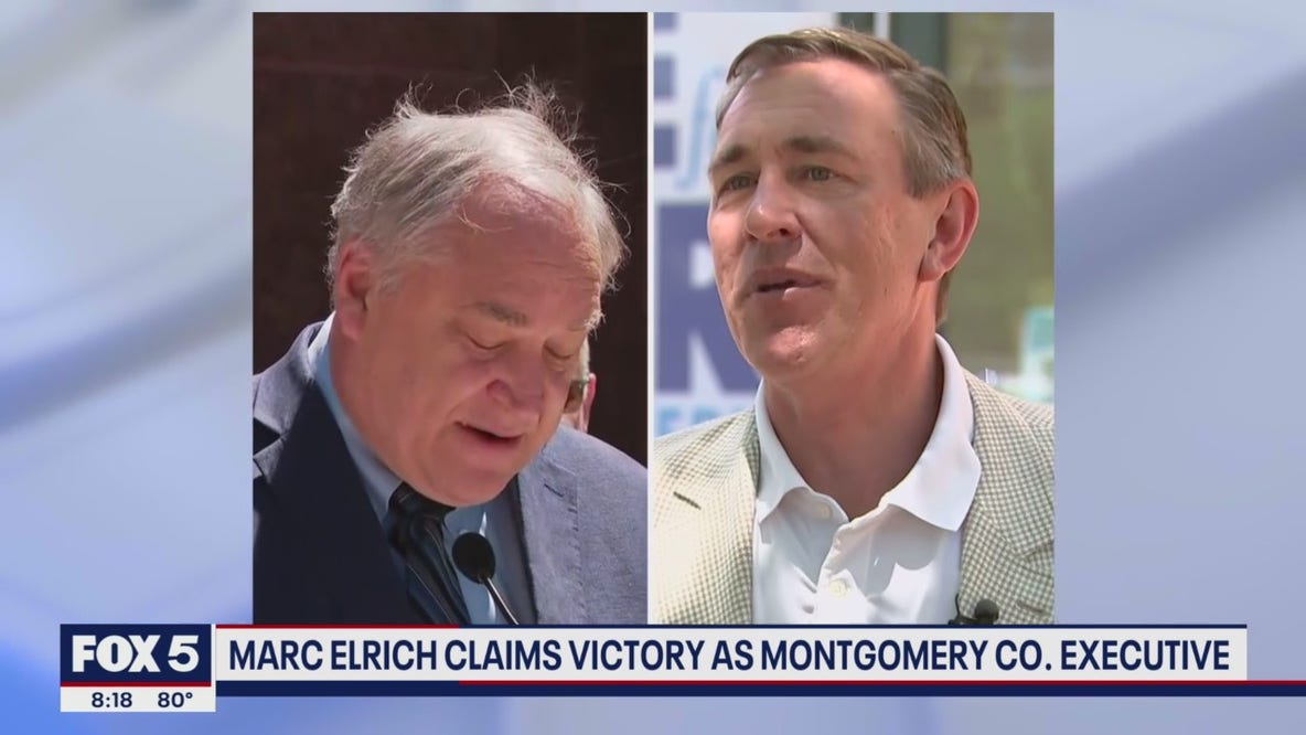 Marc Elrich claims victory as Montgomery County Executive