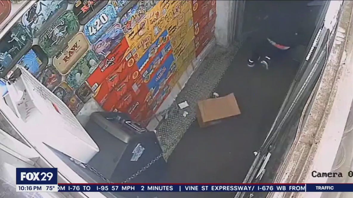 Suspects use chain, U-Haul truck to rip ATM out of North Philadelphia store
