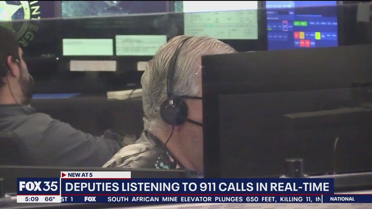 Deputies listening to 911 calls in real time