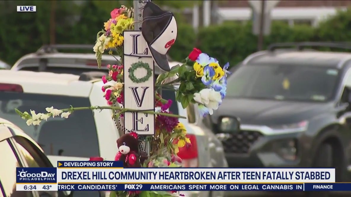 Drexel Hill community mourning loss of teen stabbed