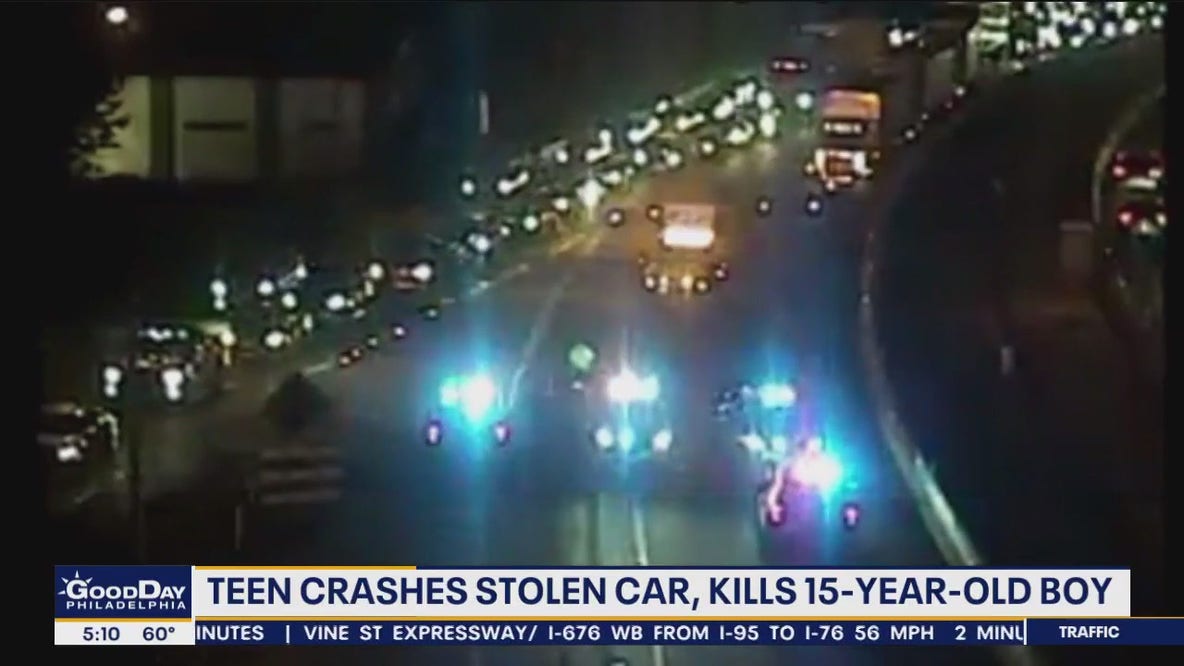 Teen girl crashes stolen car, kills 15-year-old boy: police