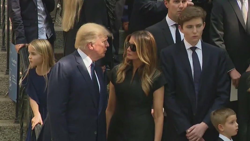 Funeral held for Ivana Trump