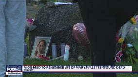 Vigil held for Marysville teen found dead