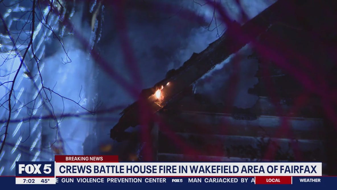 No indications of explosion at Fairfax County house fire after initial reports of blast
