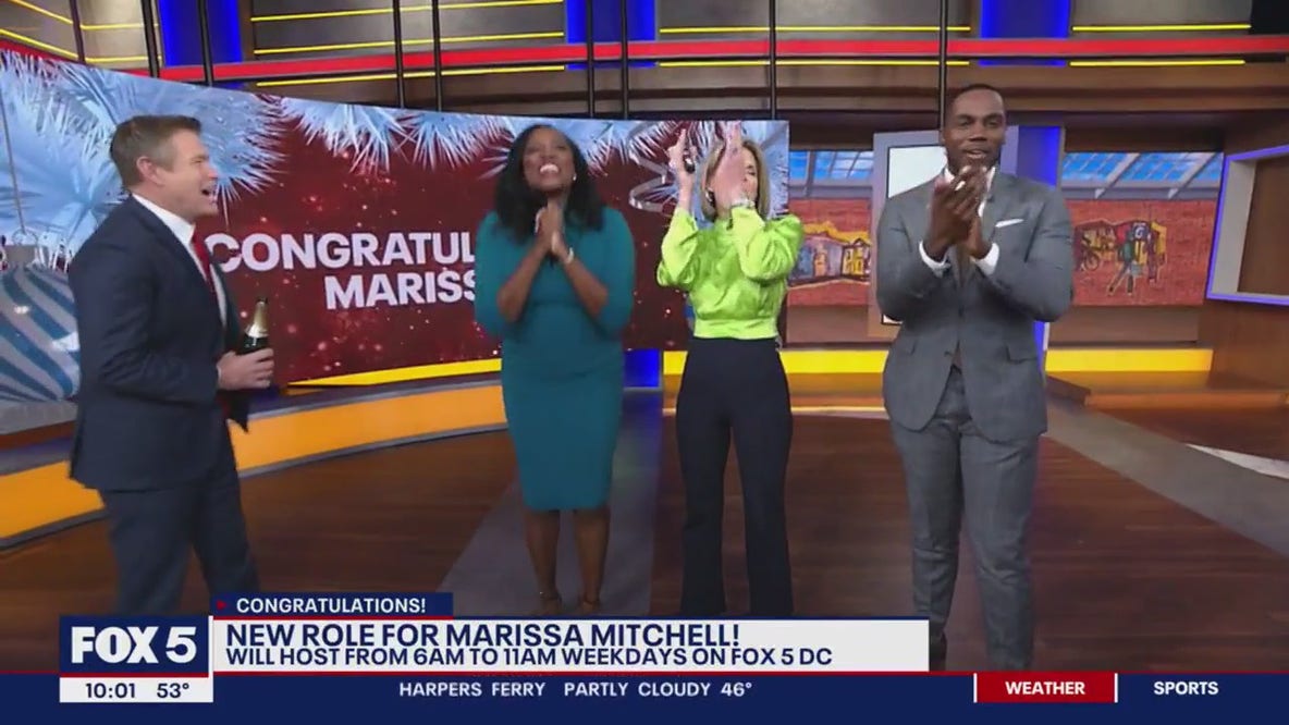 Marissa Mitchell is your main morning anchor!