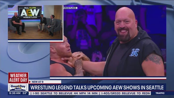 Wrestling legend talks upcoming AEW shows in Seattle