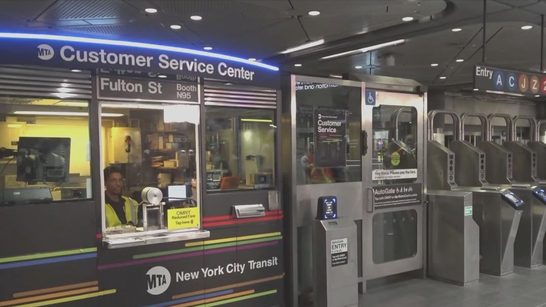 NYC subway station agents leaving their booths to interact with riders