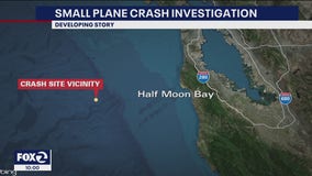 Pilots killed after crashing into Pacific Ocean near Half Moon Bay
