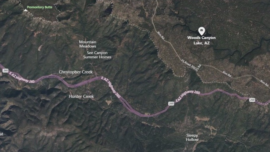 Woman dies after 3 people fell through ice at northern Arizona lake