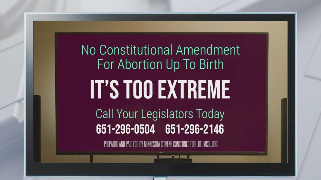 Fact check: Anti-abortion ad spreading across MN