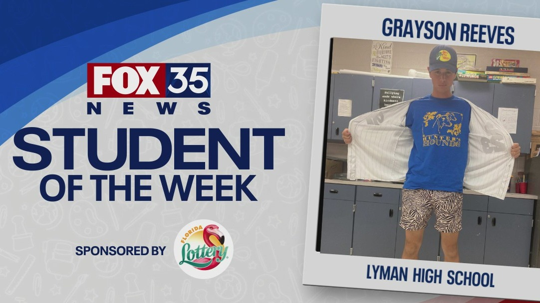 Student of the Week: Grayson Reeves of Lyman High School