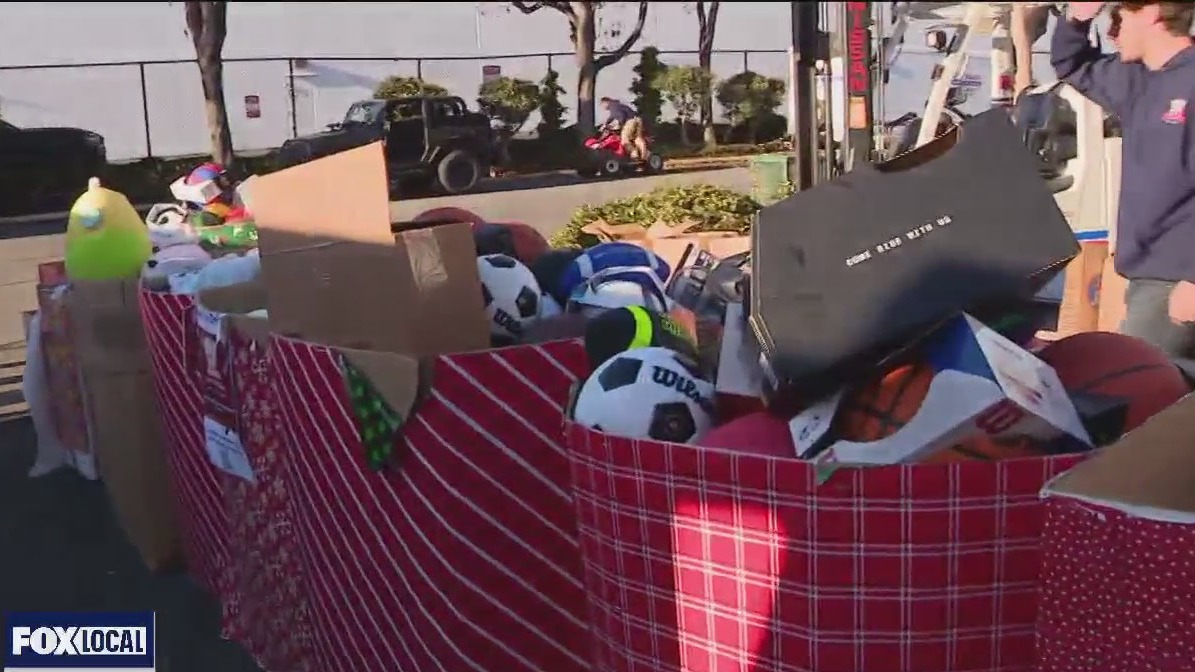 San Jose teenager collects, donates 12,000 toys for Christmas