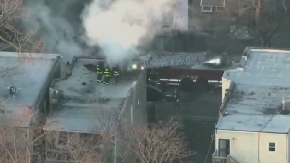 Chicago firefighters battle blaze at West Side residence