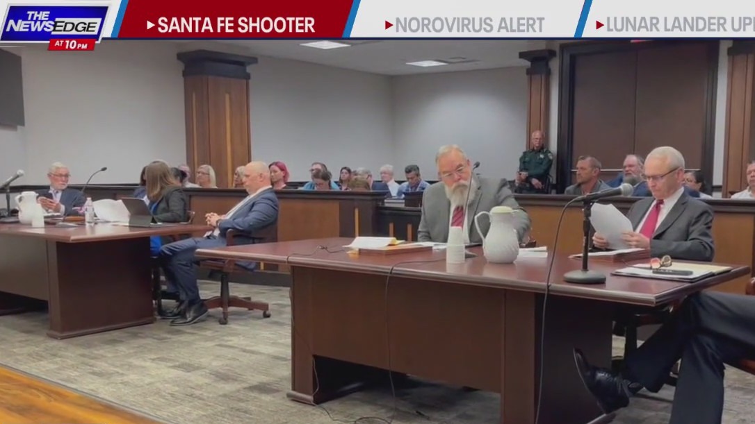 Progress of alleged Santa Fe HS shooter