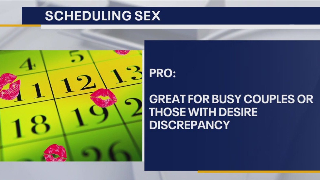 Why you may want to consider scheduling sex