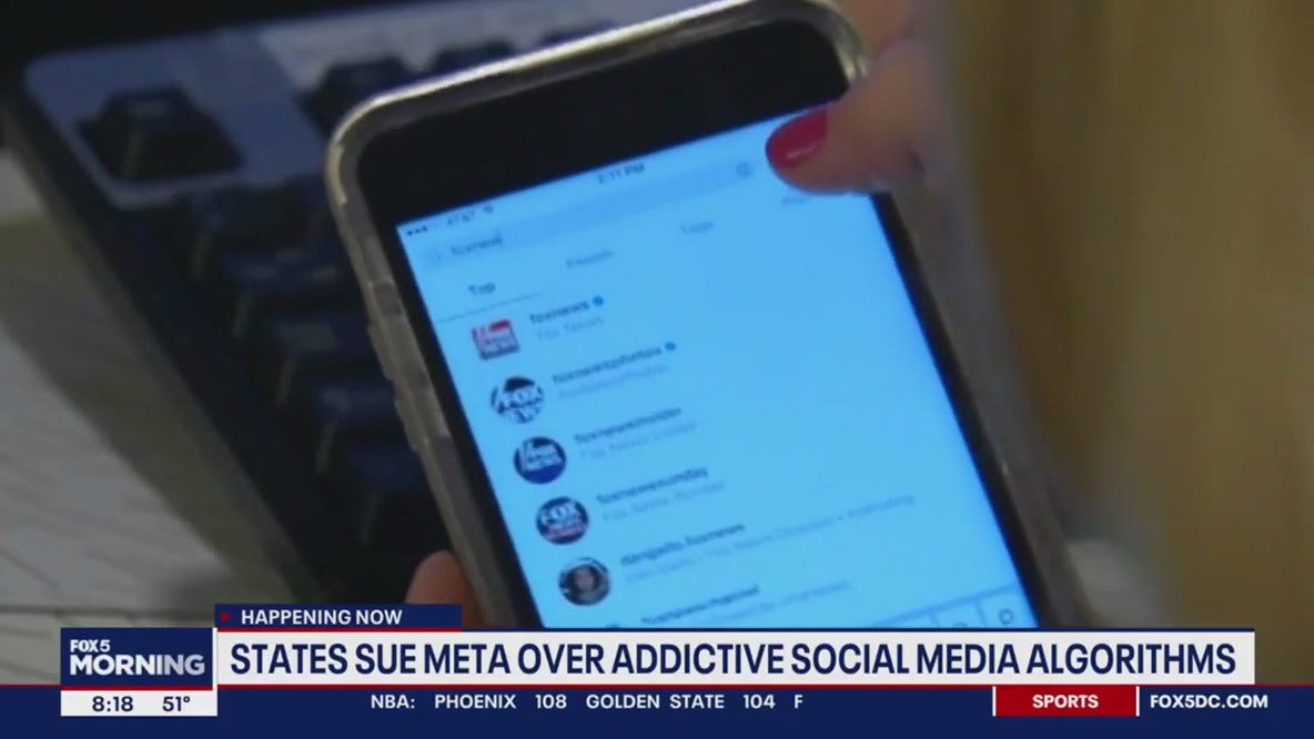 DC, MD, VA sue Facebook, Instagram for fueling kids' 'addiction' to social media