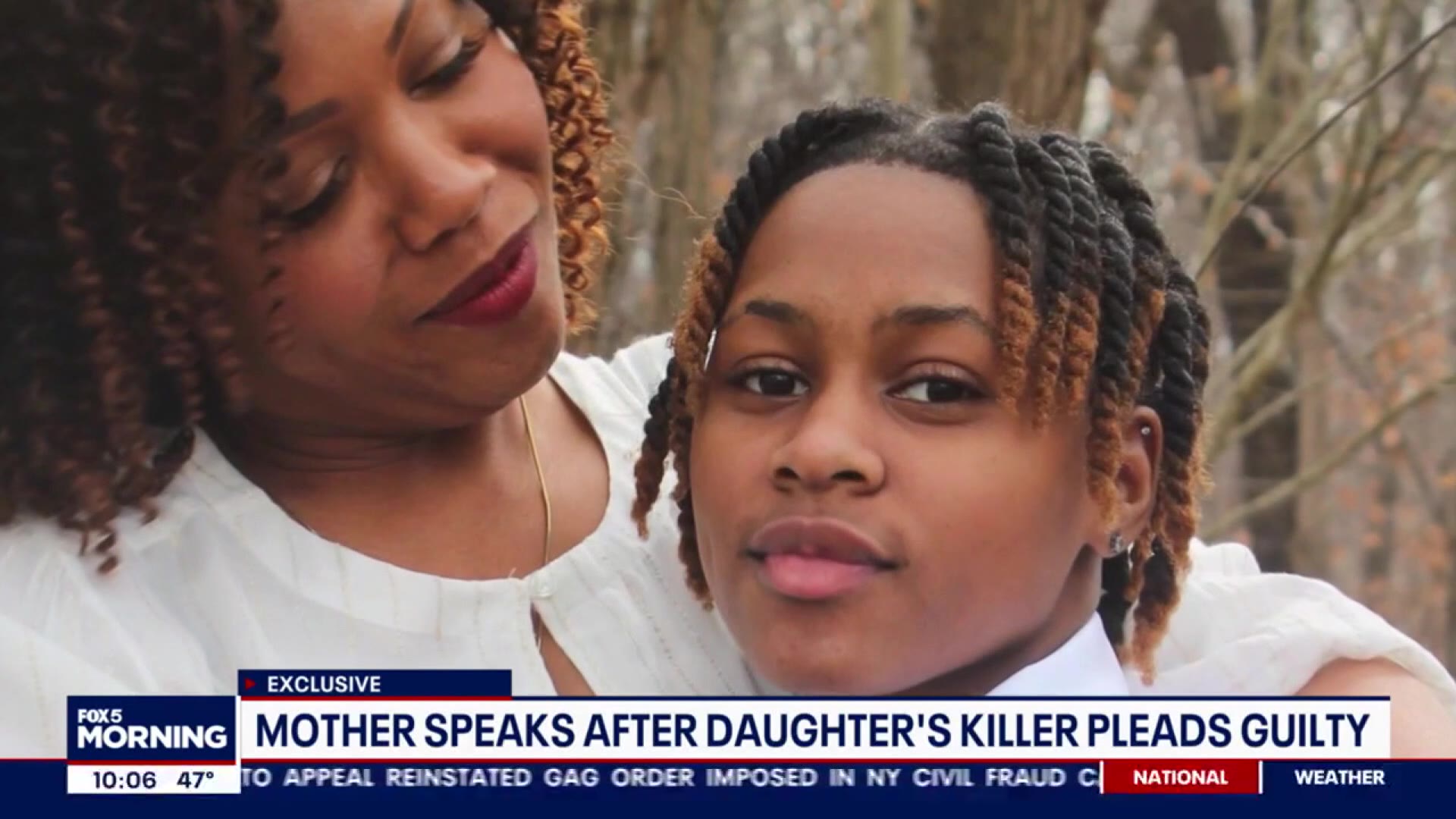 "I'm numb:" Mother speaks after daughter's killer pleads guilty in exclusive interview