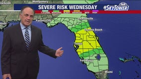 Tampa weather | Storms possible Wednesday