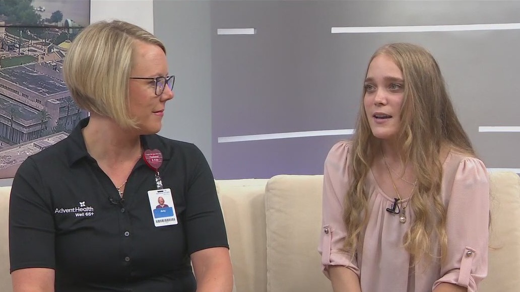 Local Advent Health employee donates kidney to young woman