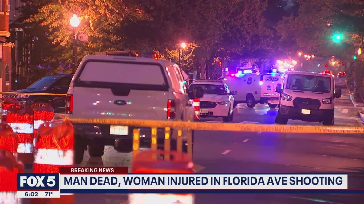 Man killed, woman hurt in double shooting in Northwest DC