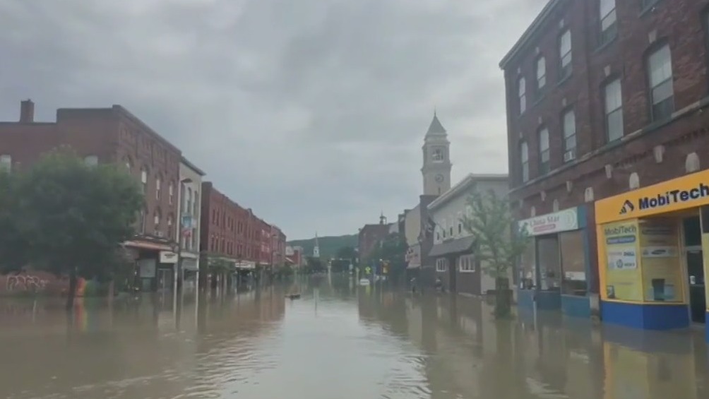 Severe flooding swamps the East Coast
