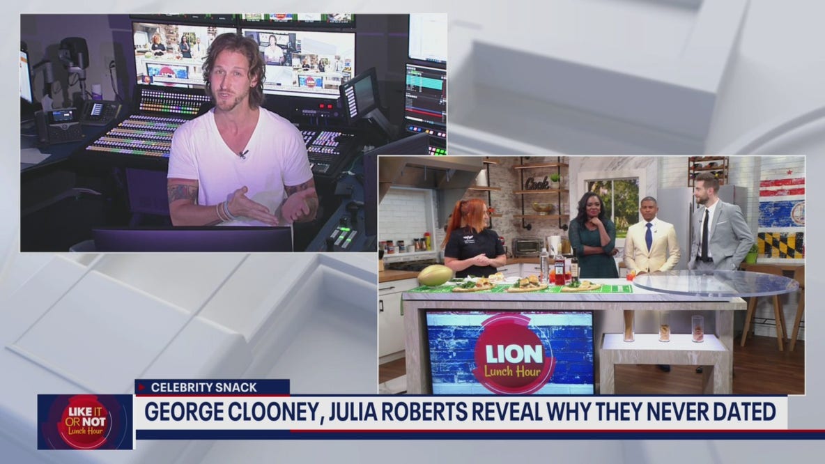 CELEBRITY SNACK: George Clooney, Julia Roberts reveal why they never dated