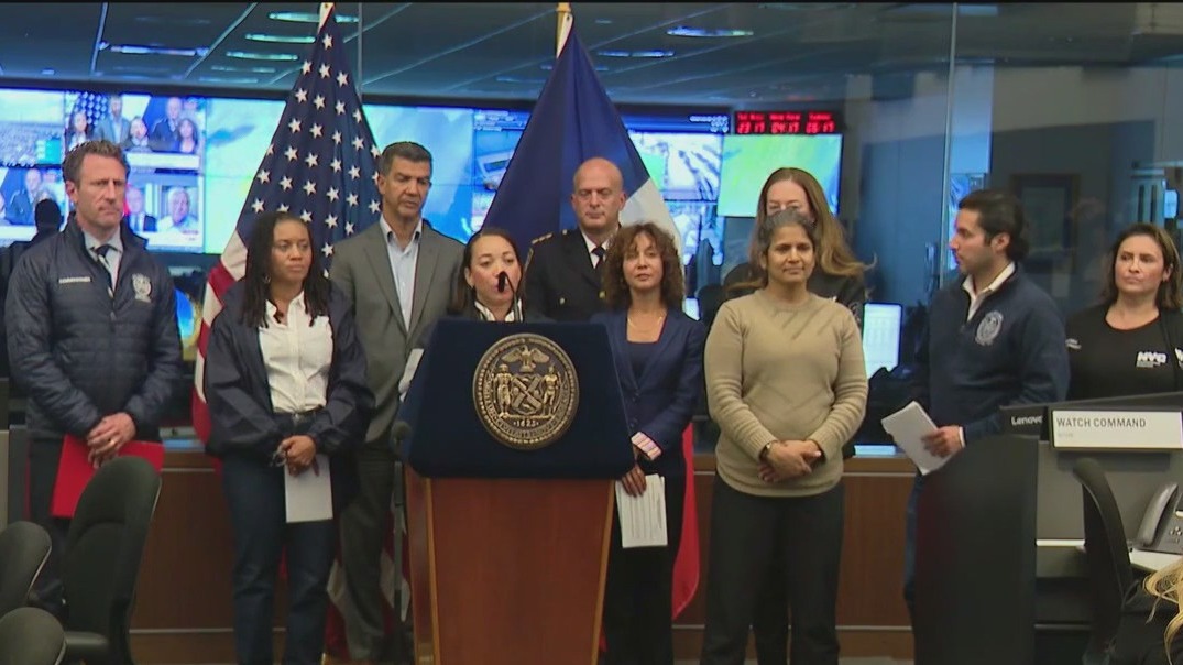 NYC leaders prepare for severe weather