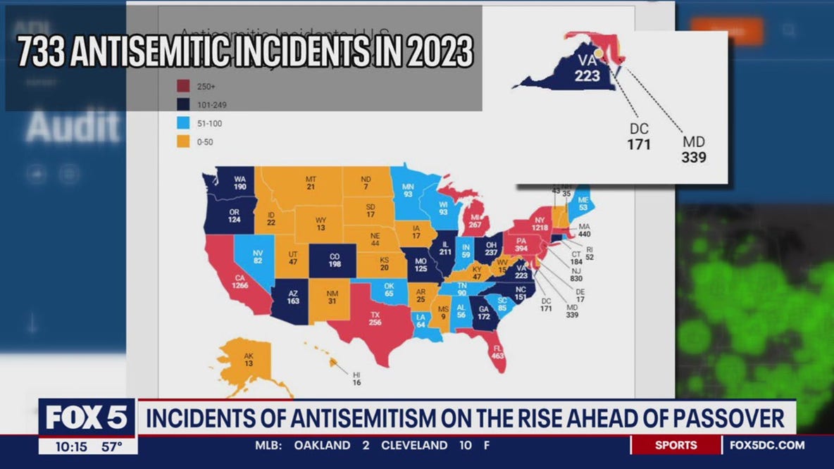 Antisemitic incidents on the rise ahead of Passover: report