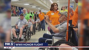 Over 100 veterans take Honor Flight to Washington D.C.