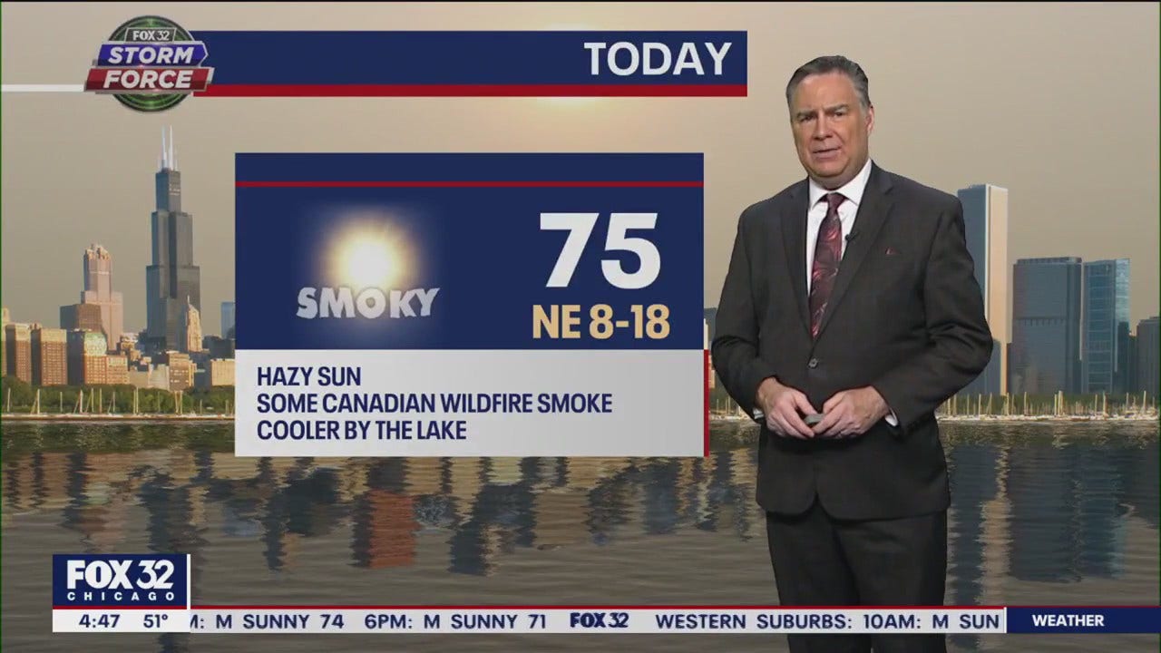 Chicago weather Thursday morning forecast FOX 32 Chicago