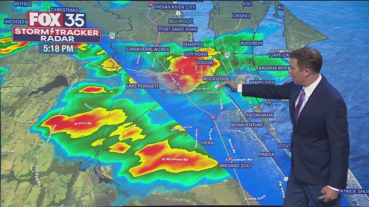 Dangerous rip currents at Florida beaches