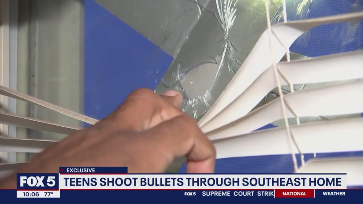 Family dodges stray bullets inside their Southeast home
