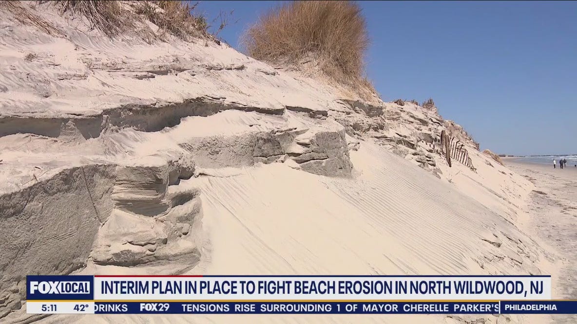 Interim plan in place to fight beach erosion in North Wildwood