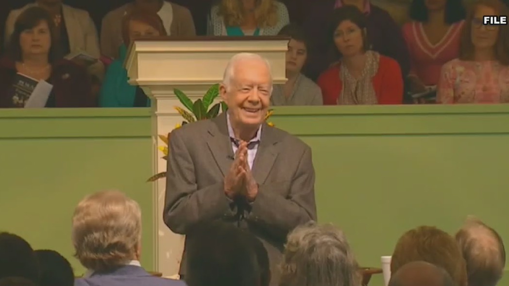 Jimmy Carter choosing to spend final days in hospice care at his Georgia home